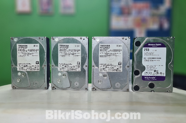2TB HDD Hard Drive - 4pic